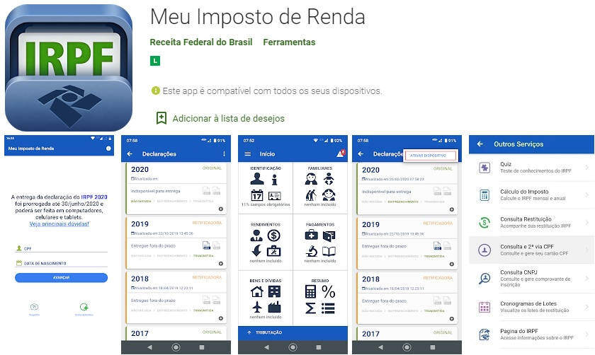 Novo app da Receita Federal: veja os serviços e como baixar